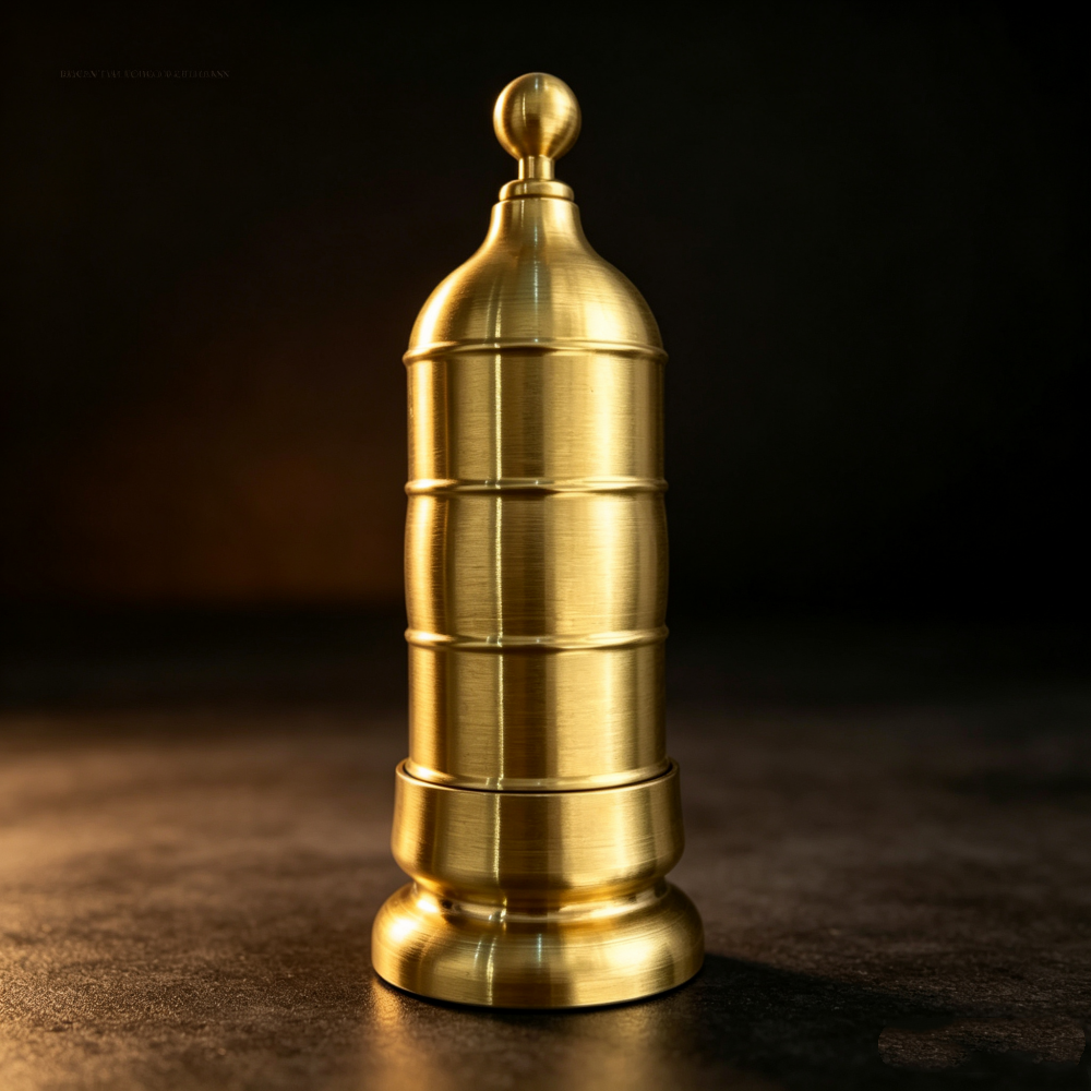 Premium Brass Spice Grinder – Fresh Ground Flavor Made Simple