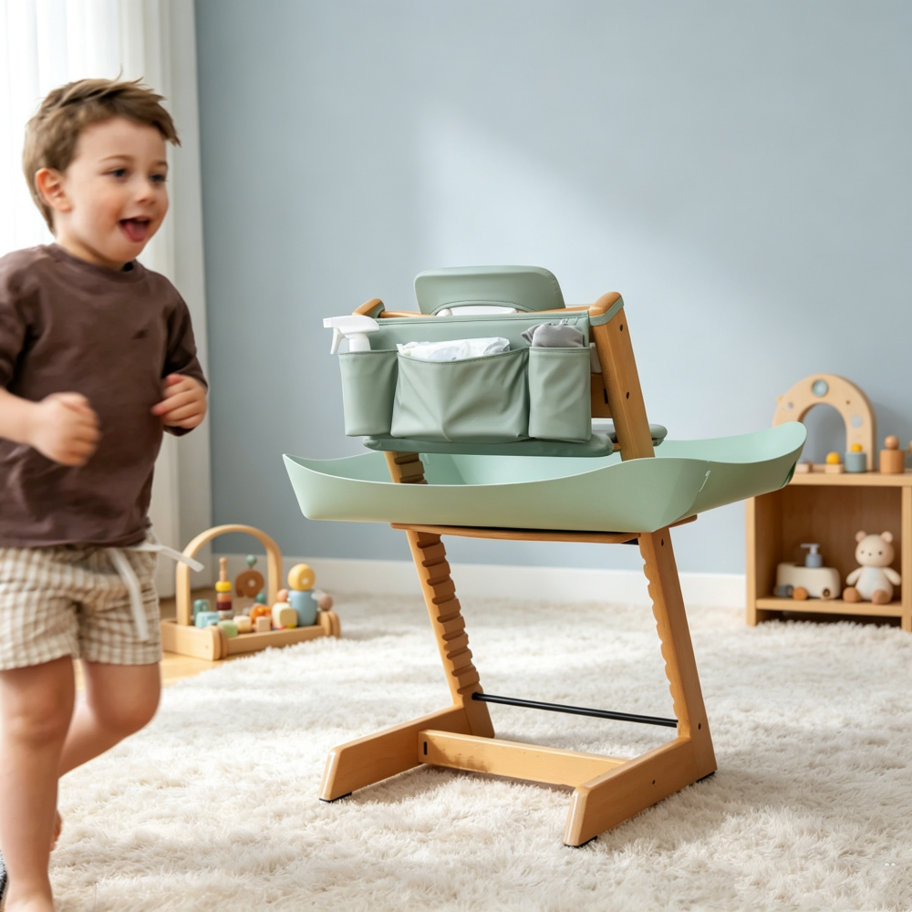 Smart High Chair Caddy – Keep Mealtime Essentials Within Reach