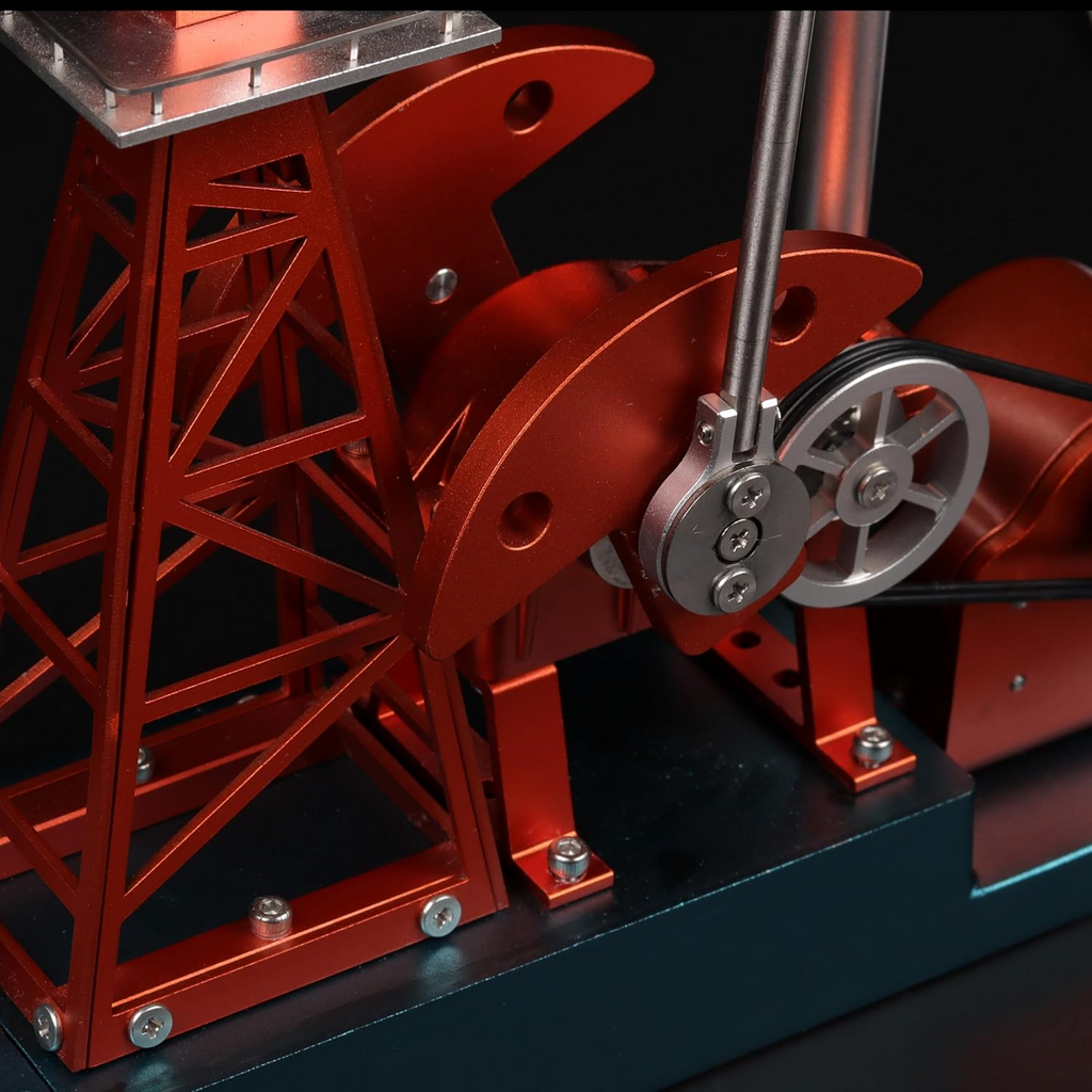 Industrial Pumping Unit 3D Metal Model – 219PCS Mechanical Engineering DIY Build Kit