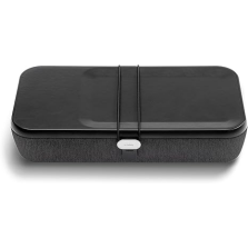 All-in-One Travel Desk Organizer Case with 15W Wireless Charging & Modular Storage