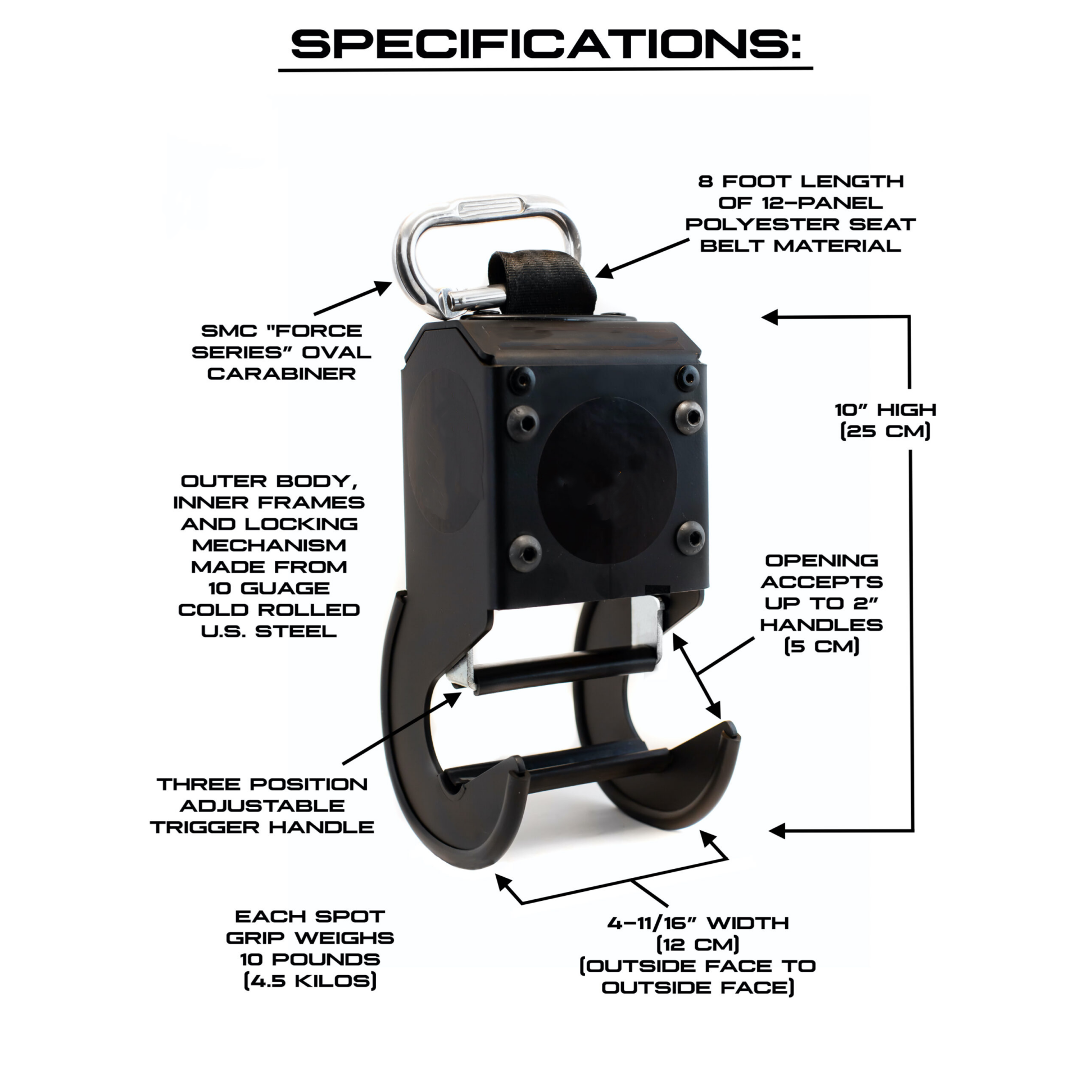 Adjustable Dumbbell Spotter System – Max Load Support for Safe Strength Training