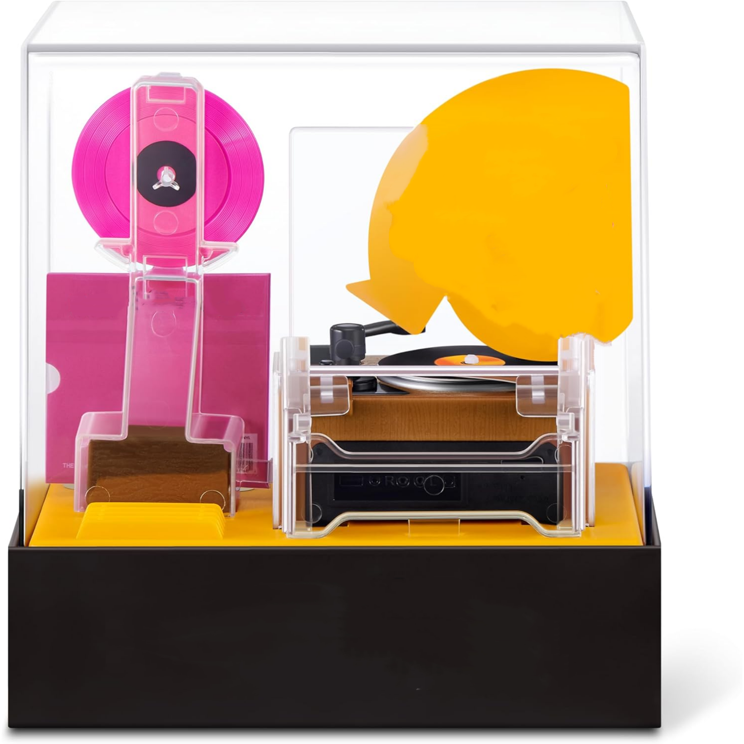 Fully Working Mini Vinyl Record Player – Real Music in Your Hands