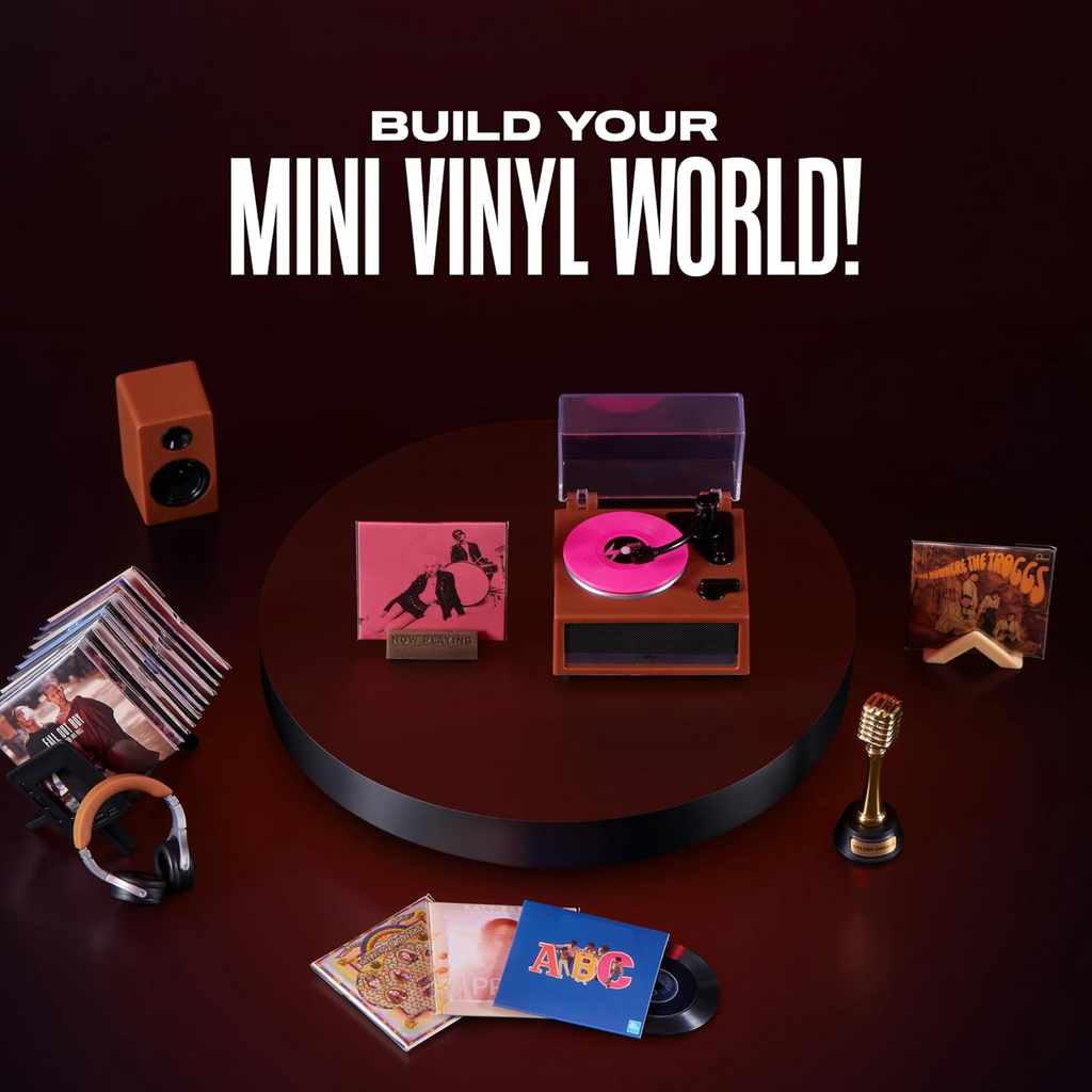 Fully Working Mini Vinyl Record Player – Real Music in Your Hands