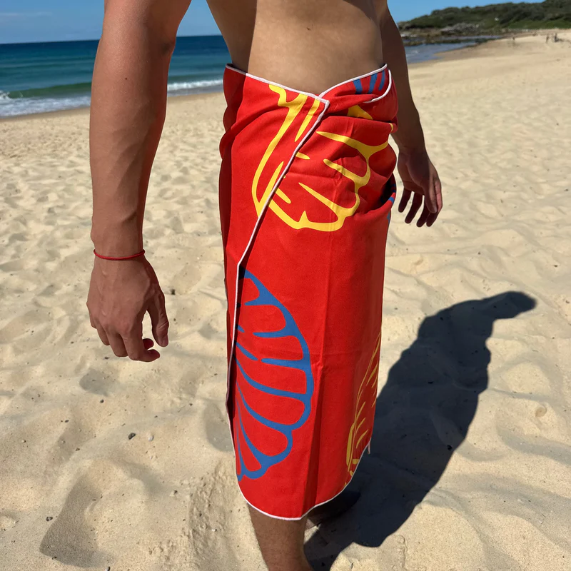 Magnetic Quick-Dry Beach Towel – Sand-Resistant & Instant Privacy Anywhere