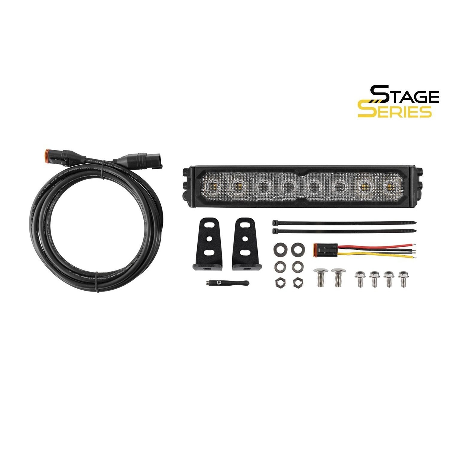 10" 3-in-1 LED Chase Light – Ultra Bright Brake, Reverse & Warning Modes