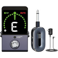 5.8GHz Wireless Guitar System with Built-in Chromatic Pedal Tuner & Ultra-Low Latency