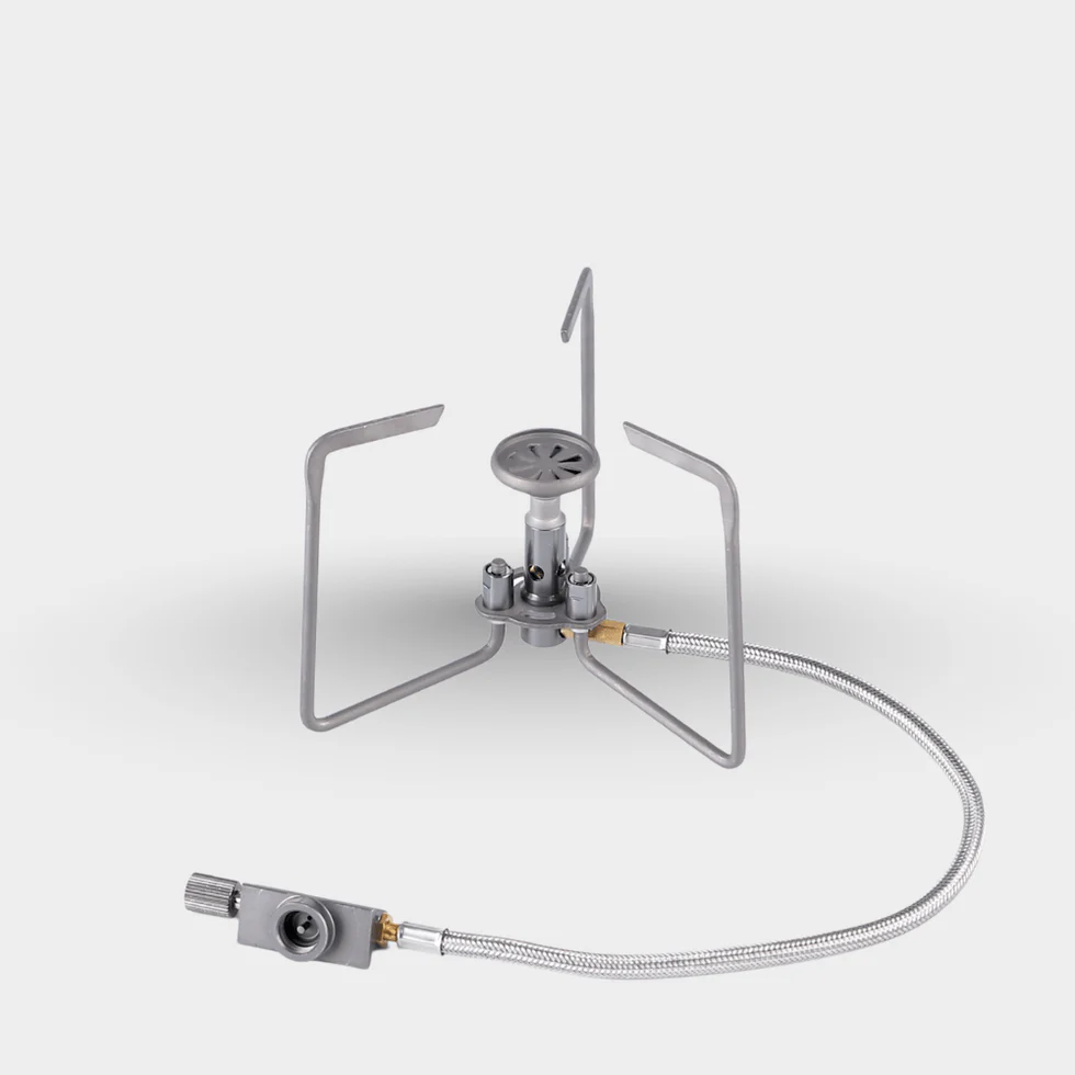 Ultralight Titanium Remote Stove – Ultra Stable & Fast Boil Backpacking Cooking Power