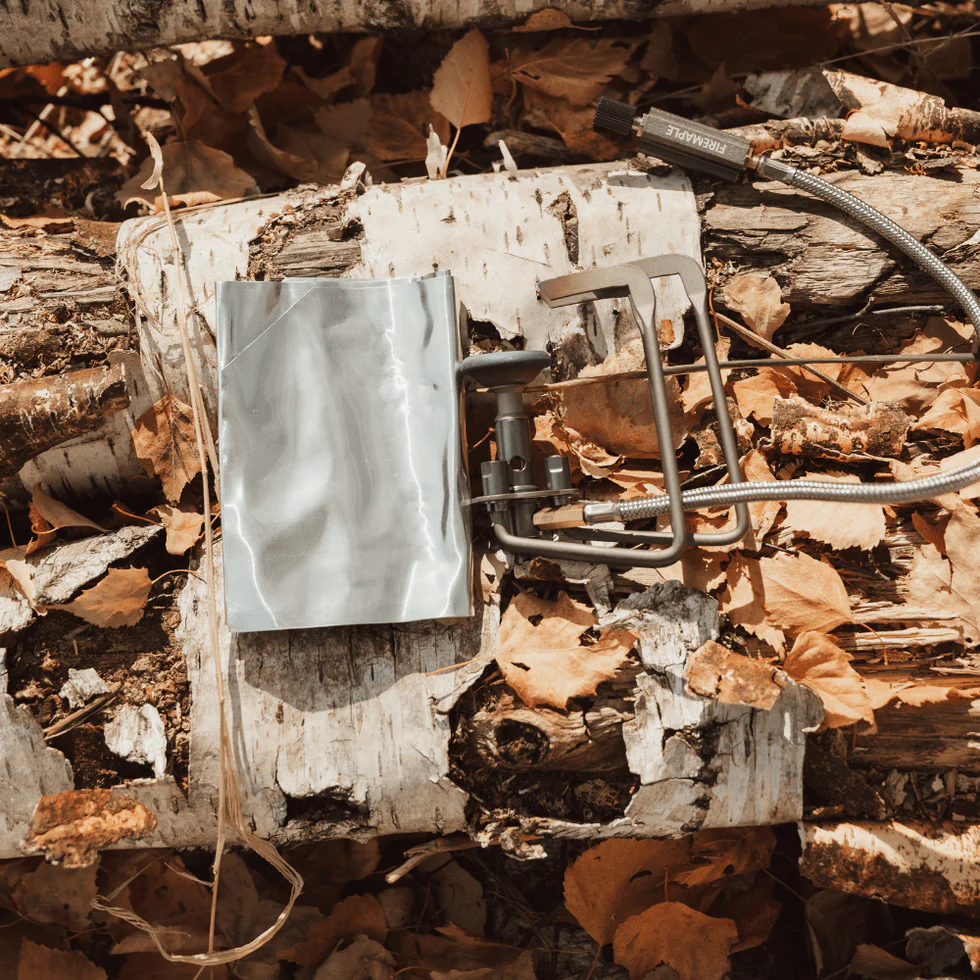 Ultralight Titanium Remote Stove – Ultra Stable & Fast Boil Backpacking Cooking Power