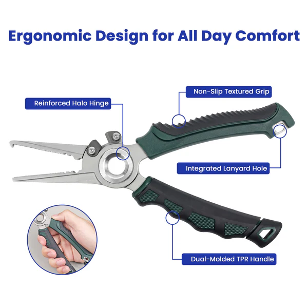 Saltwater Tough Fishing Pliers – Precision Grip & Extreme Strength