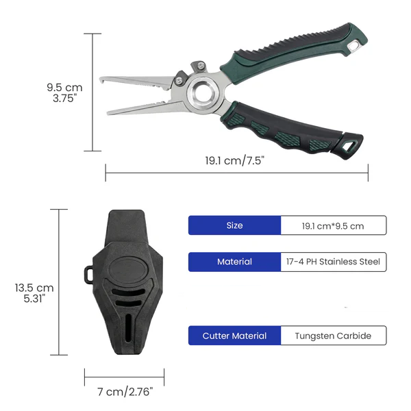 Saltwater Tough Fishing Pliers – Precision Grip & Extreme Strength