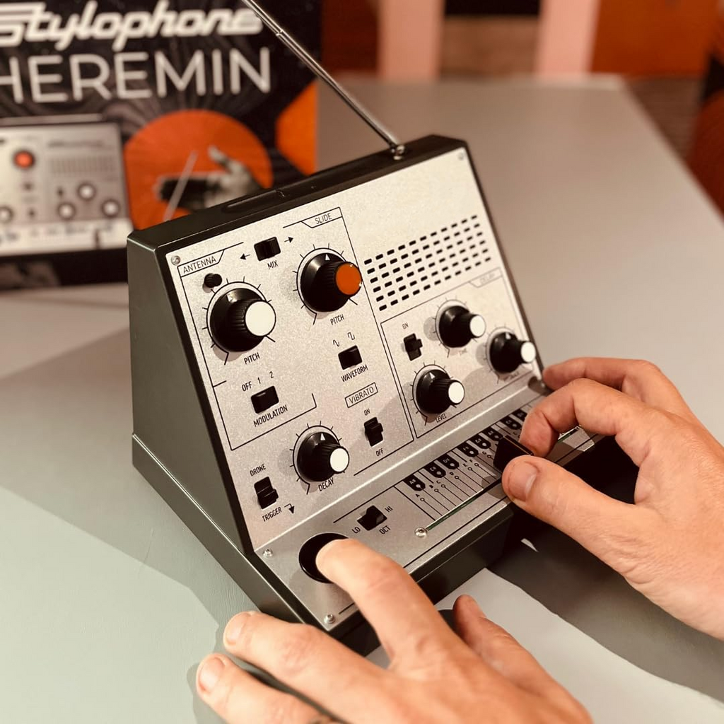 Portable Touch-Sensitive Synthesizer with Retro Analog Sound & Effects