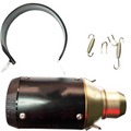 Universal 51mm Motorcycle Exhaust Muffler – Deep Sound & Racing Style