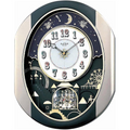 Magical Motion Wall Clock with Hourly Music & Modern Home Decor
