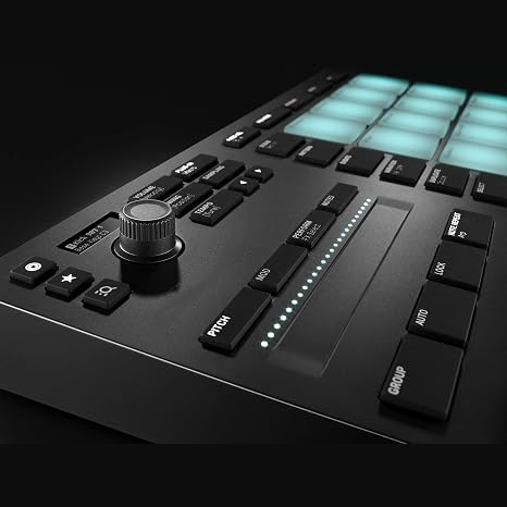 Compact Beat Maker Controller with 16 Responsive Pads