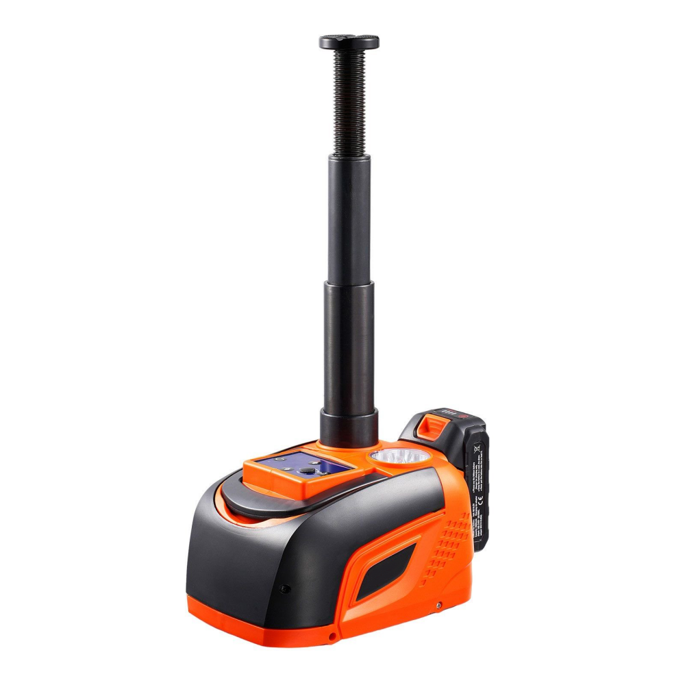 Portable Electric Car Jack – 11000 lbs Hydraulic Lift with Remote Control & LED Light