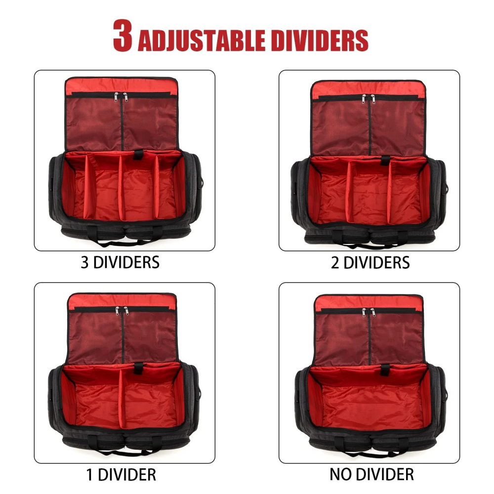 Durable Gym Duffel Bag with Dedicated Sneaker Pocket
