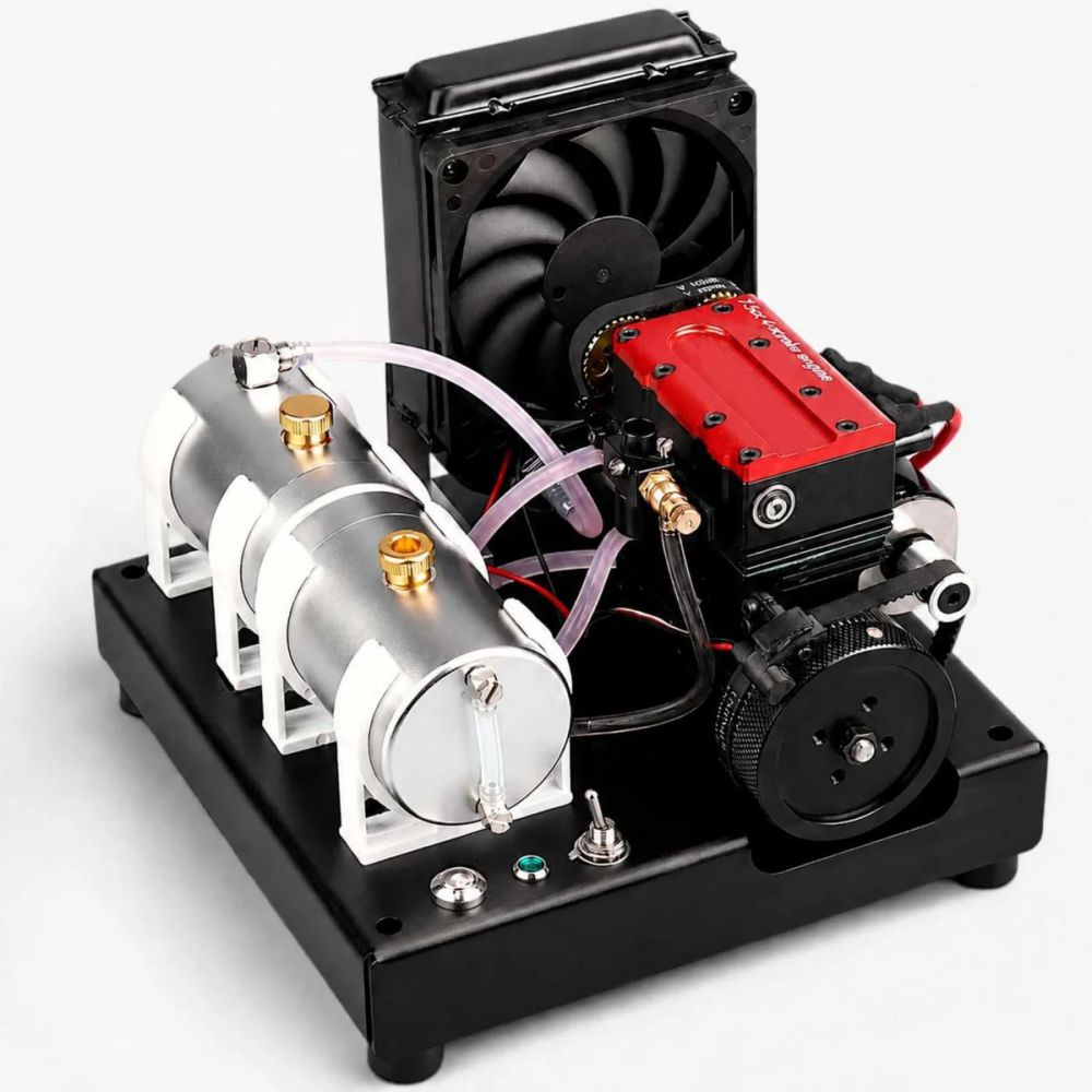 Premium DIY Engine Model Kit With Realistic Moving Parts