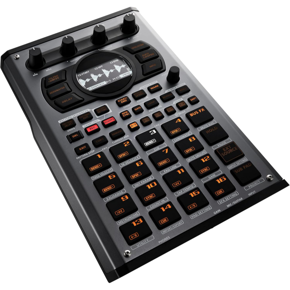 Portable Creative Sampler with Pro Audio Effects
