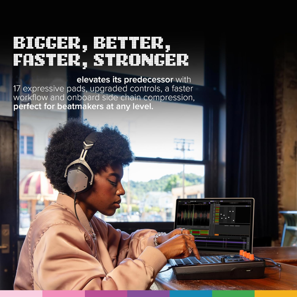 Portable Creative Sampler with Pro Audio Effects