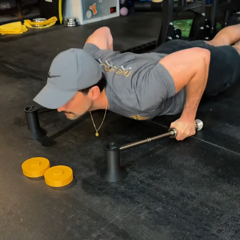 Full-Body Rotating Push-Up Training System