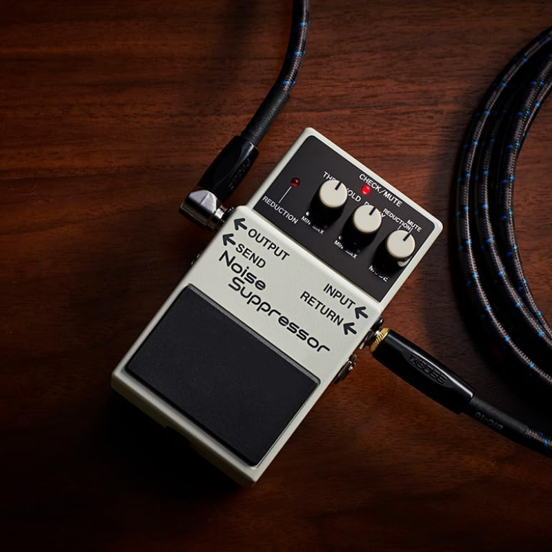 Compact Noise Suppressor Pedal for Clean Guitar Tone