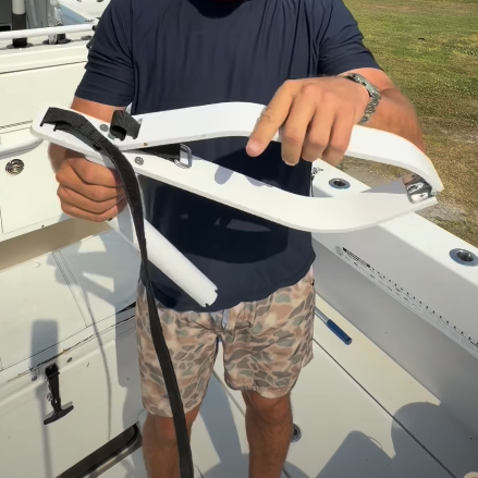 Foldable Boat Mat Holder – Keep Your Deck Clean & Organized