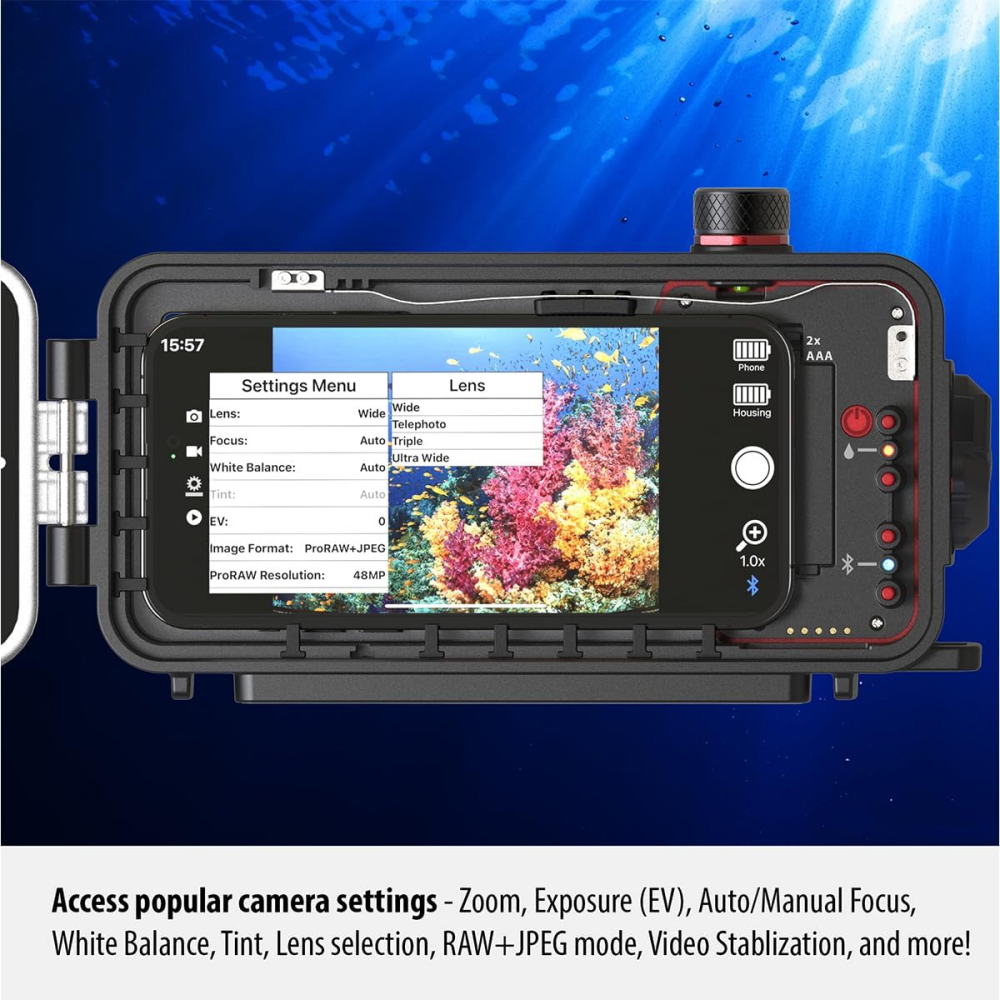 Capture Stunning Underwater Moments with a Waterproof Smartphone Housing