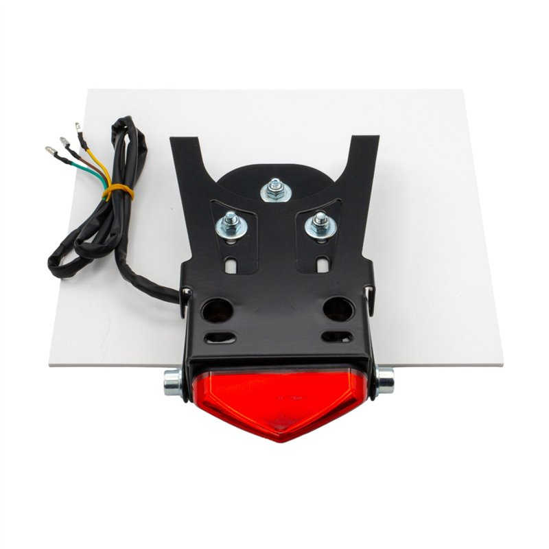 Universal Motorcycle Plate Holder – Easy Install & Clean Rear Setup