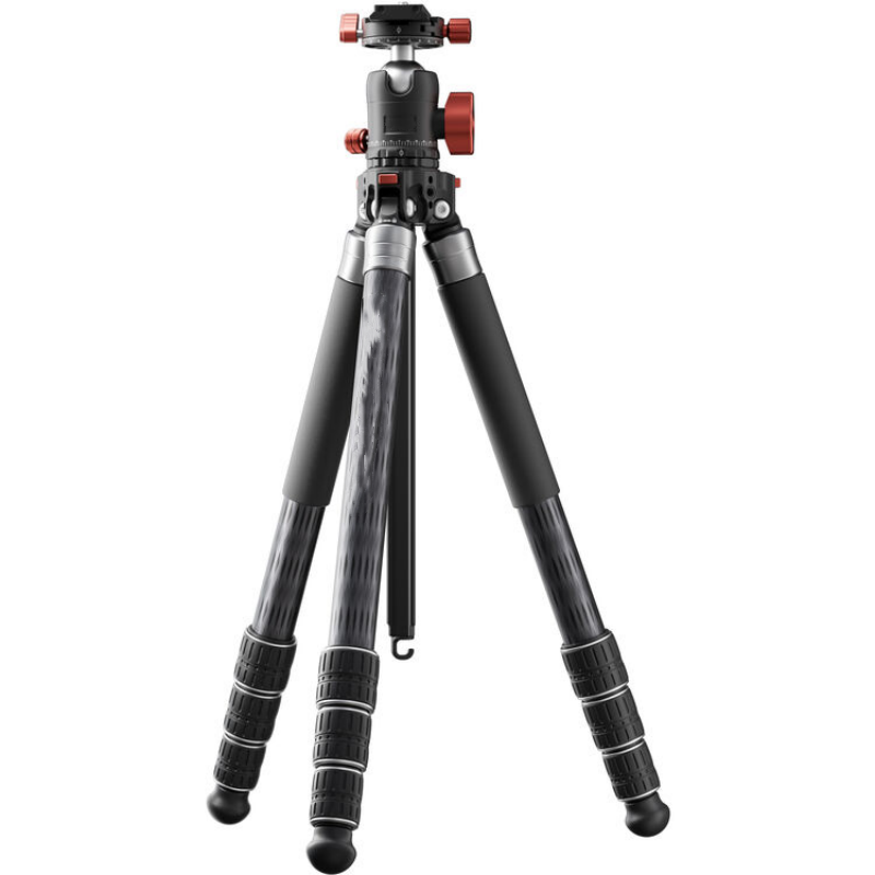 5-in-1 Carbon Fiber Tripod with Multi-Mode Shooting Flexibility