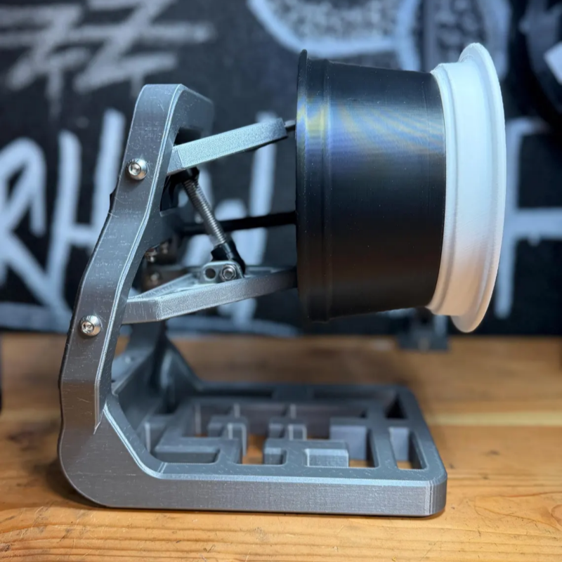 Mechanical Wheel Headphone Stand – Unique DIY Desk Accessory