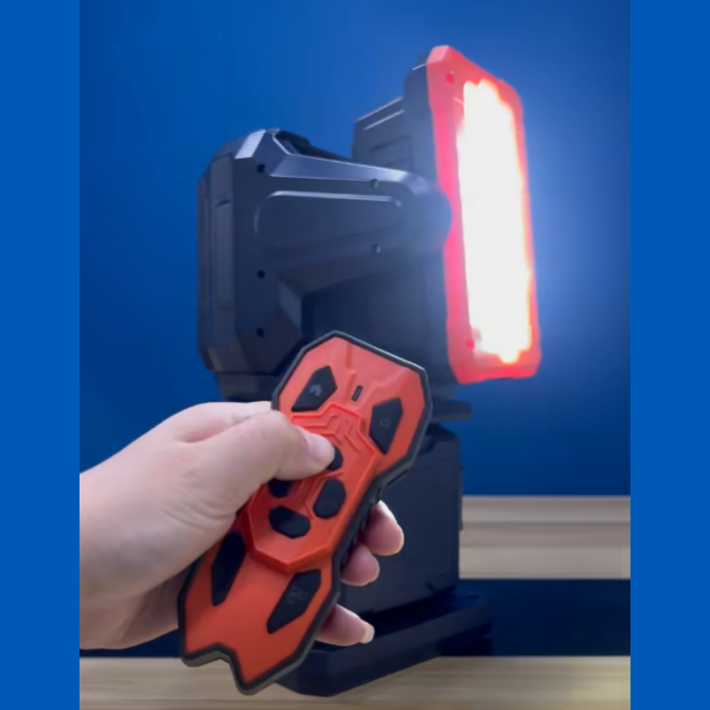 Portable 12000LM LED Work Light for Outdoor & Professional Use