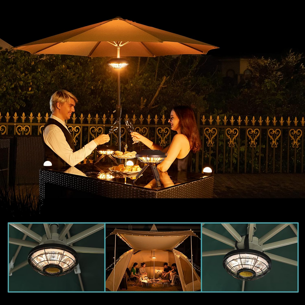 360° Camping Light – Adjustable Glow & Long-Lasting Battery