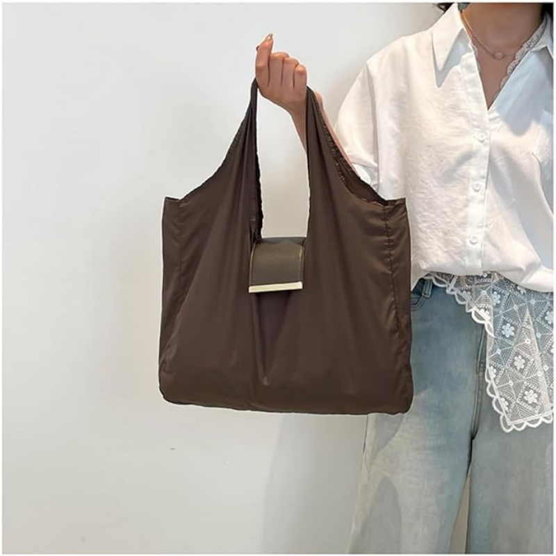 Pocket Foldable Keychain Tote – Instant Expandable Shopping Bag