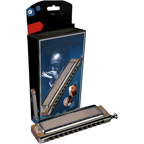 12-Hole Chromatic Harmonica for Rich Full-Range Sound