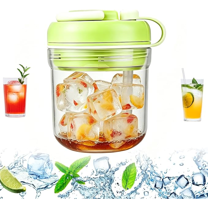 3-in-1 Ice Cube Bottle – Chill, Freeze & Drink Anywhere