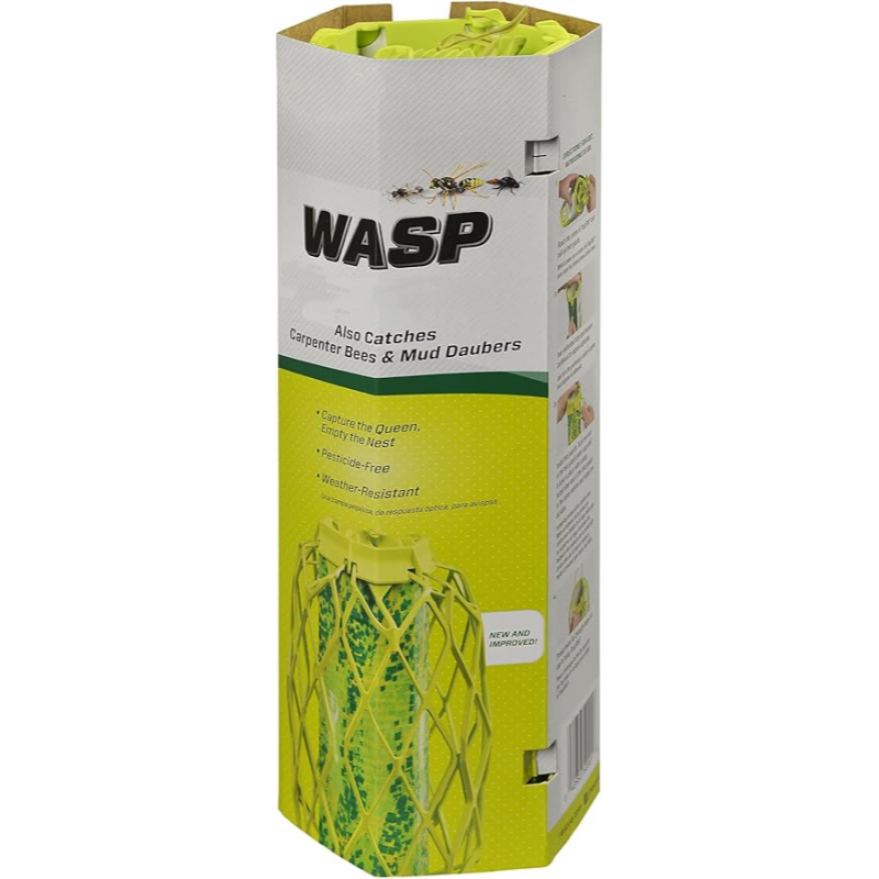 Trap Wasps, Mud Daubers & Bees Instantly!