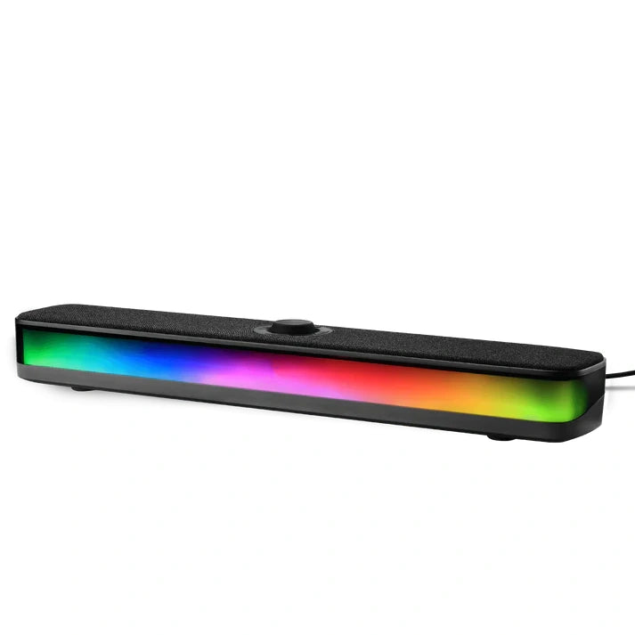 Bluetooth & Wired RGB Computer Speakers for Immersive Gaming Audio