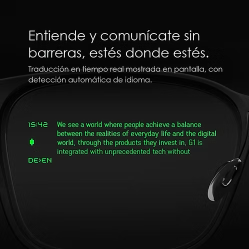 Smart AR Glasses with Real-Time Translation, Navigation & Live Assistance