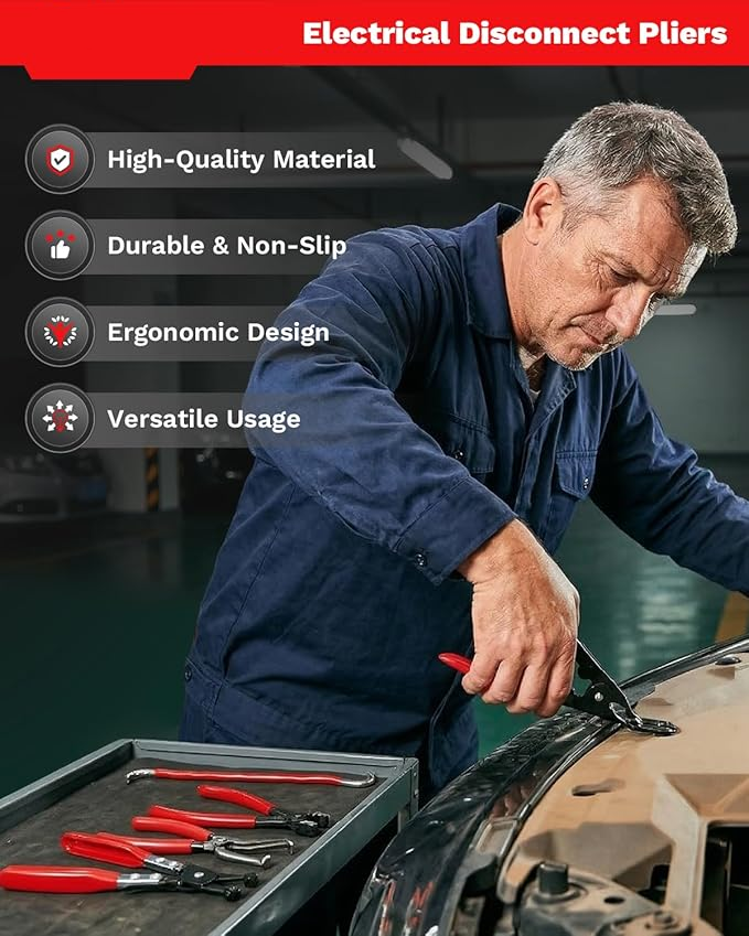 Professional Electrical Connector & Hose Removal Tool Set