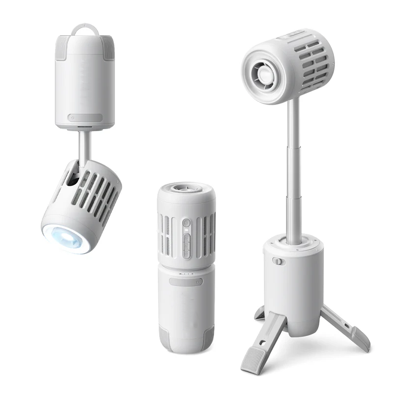 Multi-Use Fan – Desk, Handheld & Floor Ready