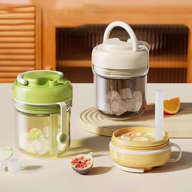 3-in-1 Ice Cube Bottle – Chill, Freeze & Drink Anywhere