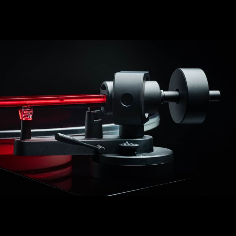 Collector’s Vinyl Turntable – LED Glow, Lightning Design, High-Fidelity Sound