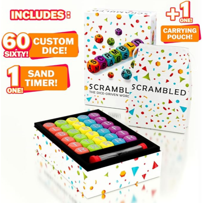 Fast-Paced Dice Word Game – Spell, Shout & Win in 3 Minutes!