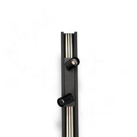 Micro Dual Spot Track Light – Adjustable, Dimmable, Flush-Mount Precision Lighting
