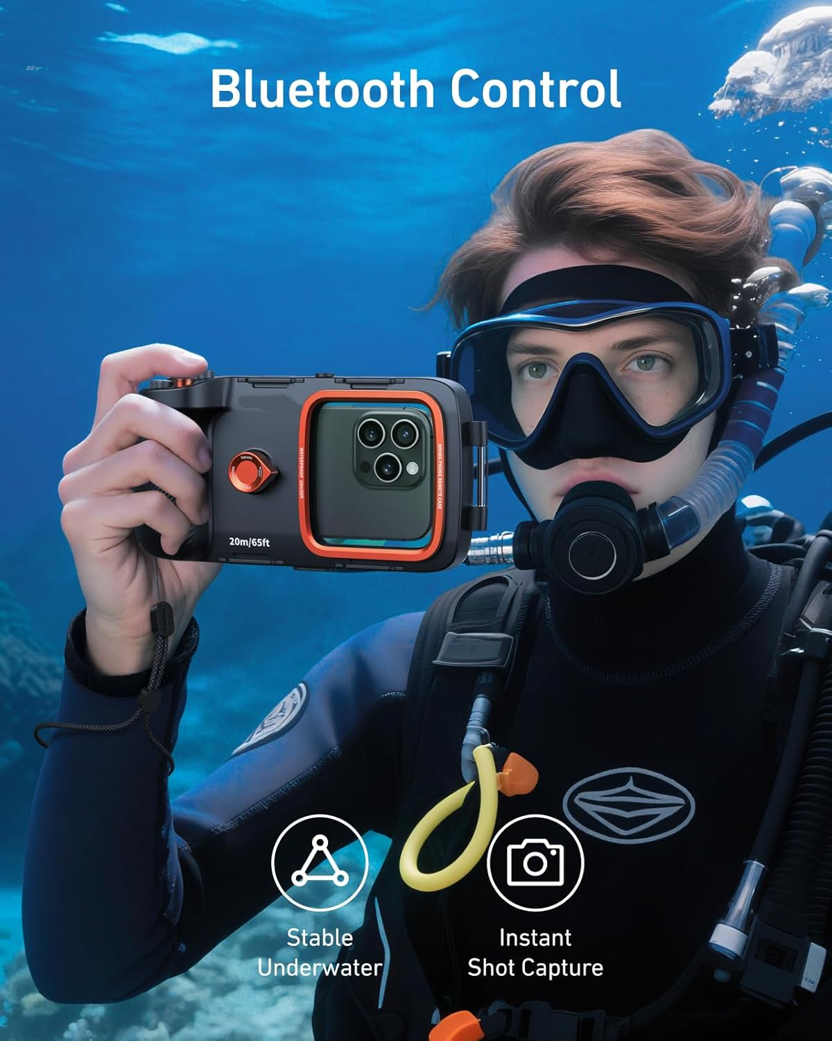 Waterproof 20M Diving Phone Case – Capture Crystal Clear Underwater Photos & Videos