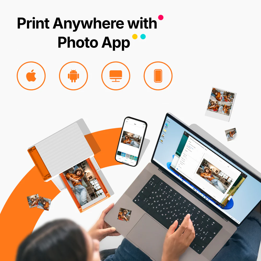 Creative Photo Printer – Dual Paper Printing With Premium Quality