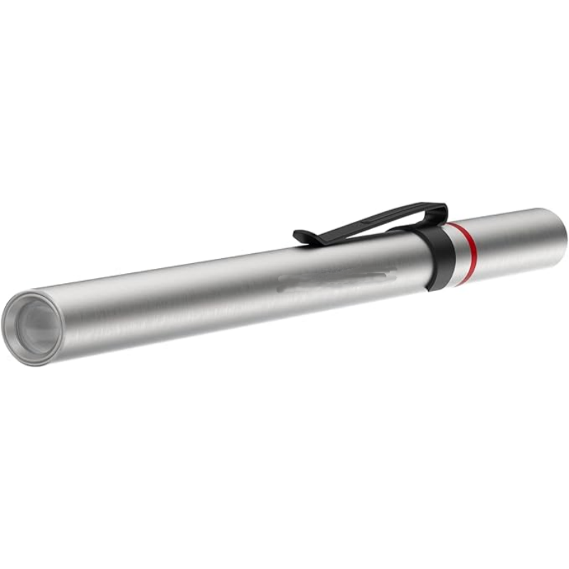 Ultra-Bright Stainless Steel Rechargeable Pocket LED Light for Precision Tasks