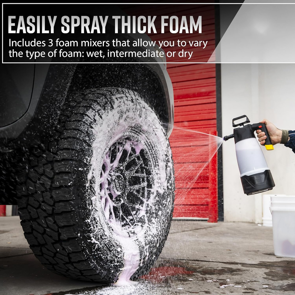 Effortless Foam Cleaning — Power Up Your Car Wash