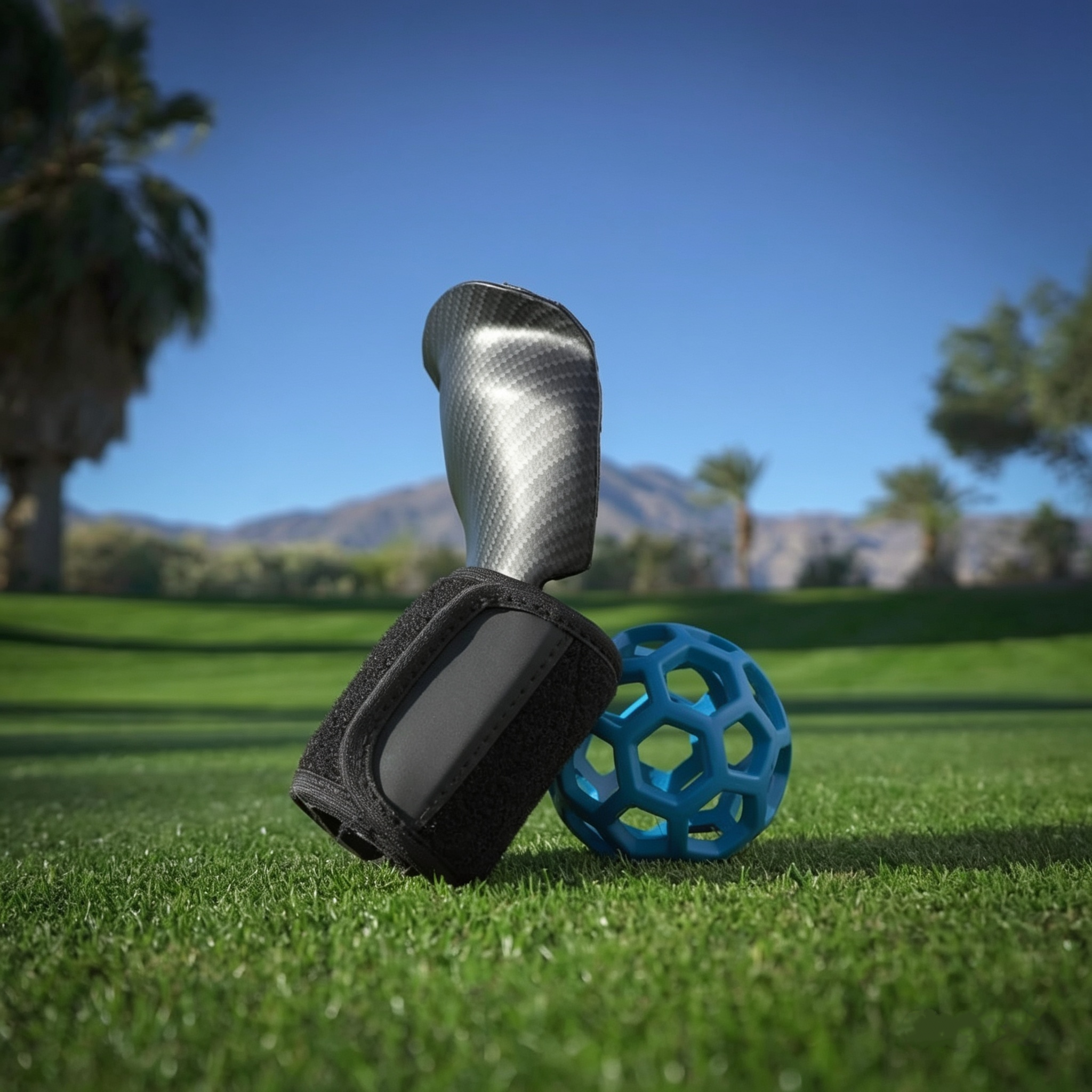 Golf Wrist Swing Training Aid – Mechanical Compression Wrist Bracket for Ball Striking Accuracy