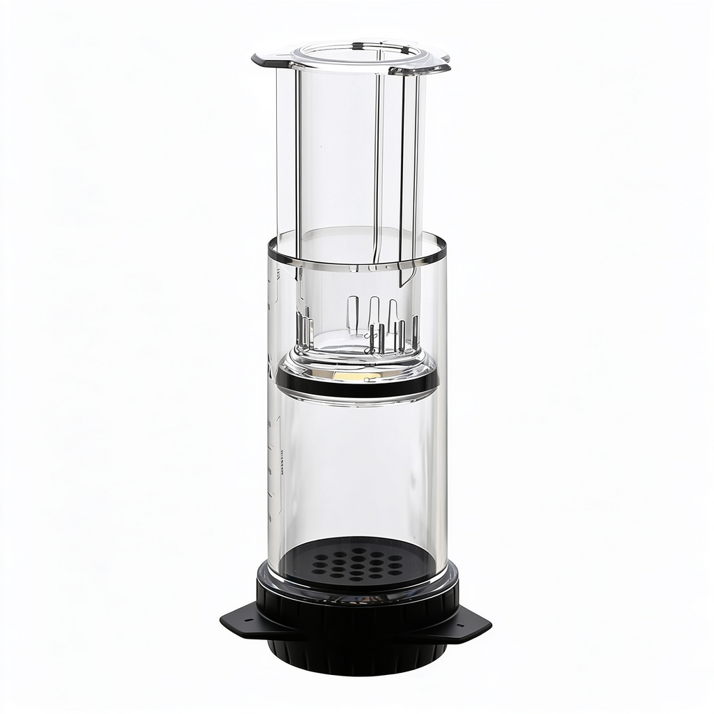 Portable Injection Coffee Press – Manual Plunger Coffee Maker for Travel and Office